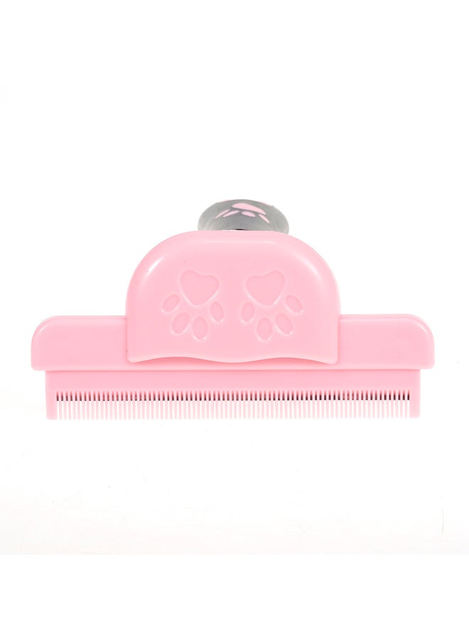 Non-Slip Shedding Comb Pink/Black 80g