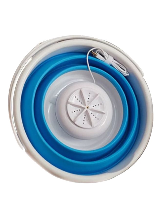Portable Cloth Cleaner Turbine Washer White/Blue