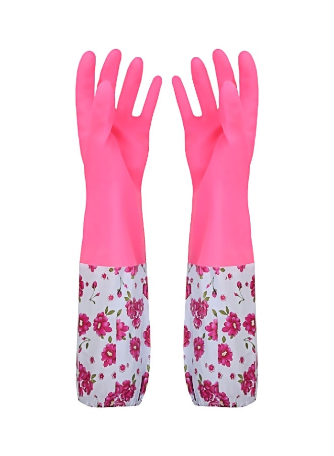 2-Piece Printed Gloves Set Multicolour