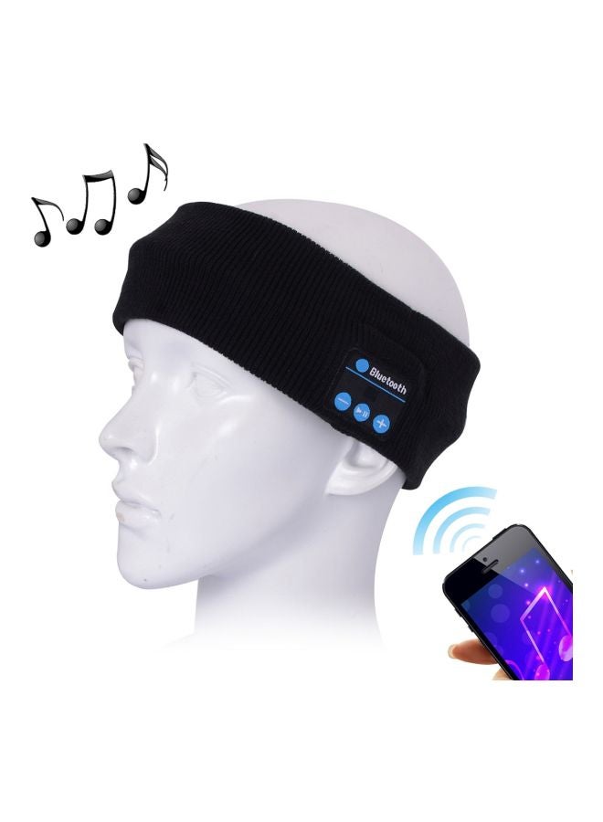 Bluetooth Sport Headband Black