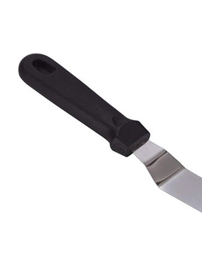 Cake Smoother Tool Silver/Black 8inch