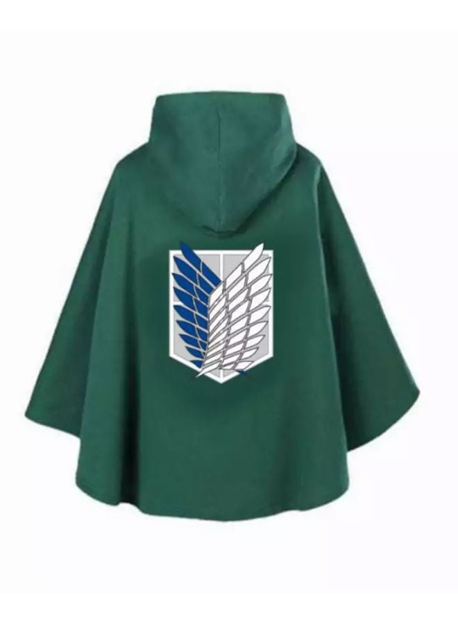 High-Density Fabric Cloak of the Anime Attack on Titan Cosplay Costume XL With Cape XL