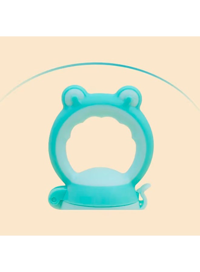 Small Convenient Silicone Fresh Fruit And Vegetable Teething Feeder For Kids - Green