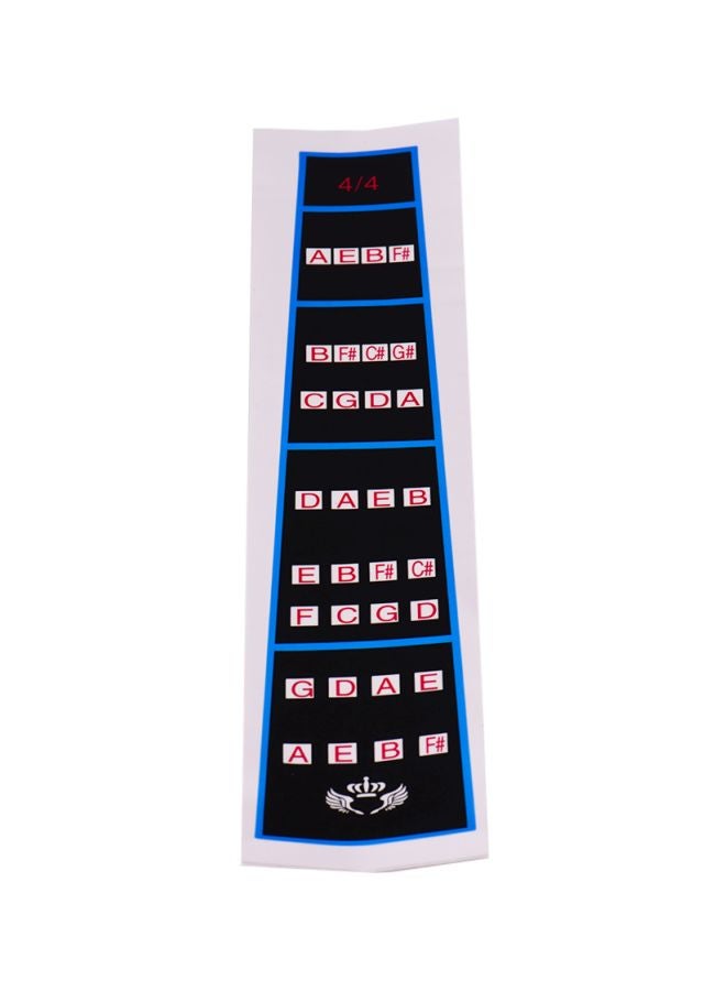 4/4 Violin Guide Fiddle Finger Sticker