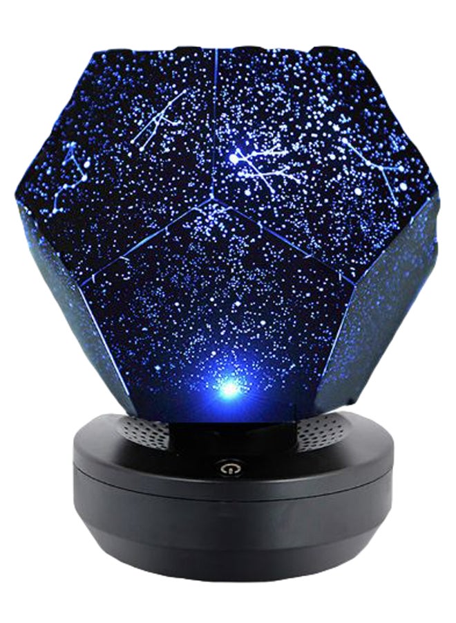 3D Star Romantic LED Night Lamp Blue/Black/White 13.9 x 8.4centimeter