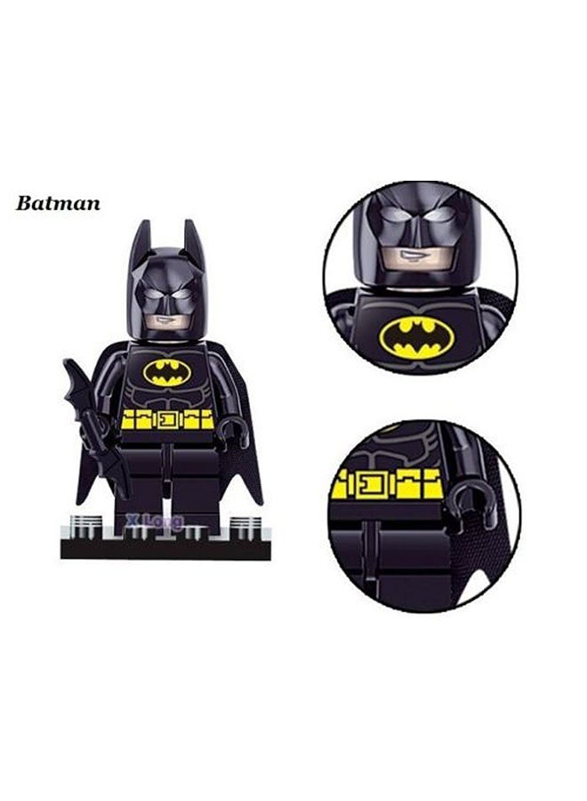 8-Piece Avengers And DC Superheroes Mini Figures Playset