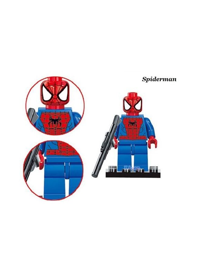 8-Piece Avengers And DC Superheroes Mini Figures Playset
