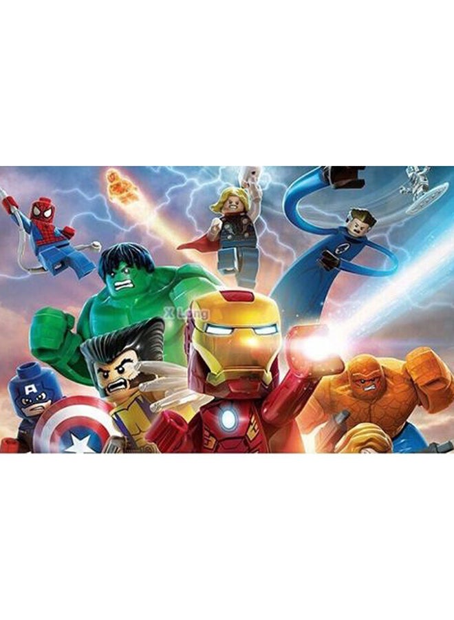 8-Piece Avengers And DC Superheroes Mini Figures Playset