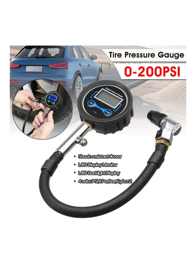 Digital Tire Air Pump Pressure Gauge Tester