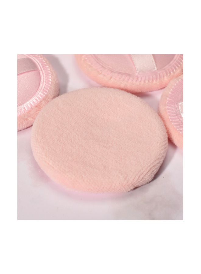 5-Piece Powder Puff Set Pink