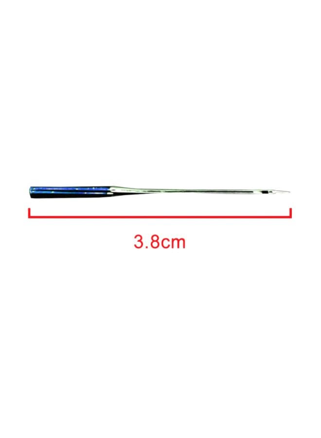 10-Piece Needle Sewing Set Blue/Silver 5.7x1x4.5centimeter