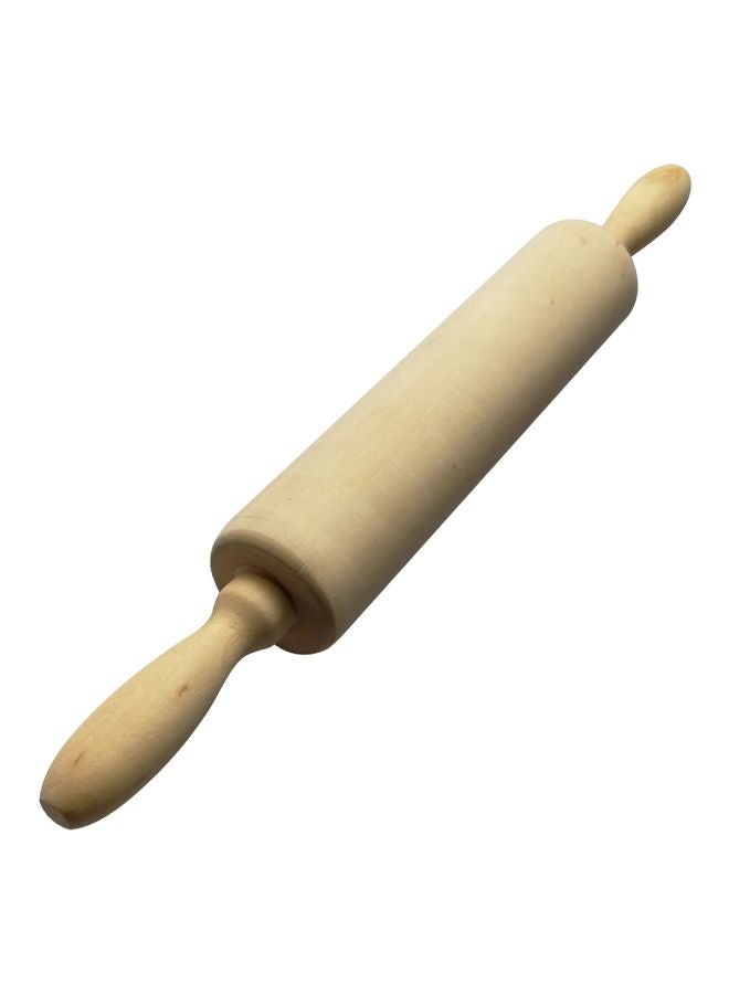 Wooden Rolling Pin Beige 37.0x5.0x5.0centimeter
