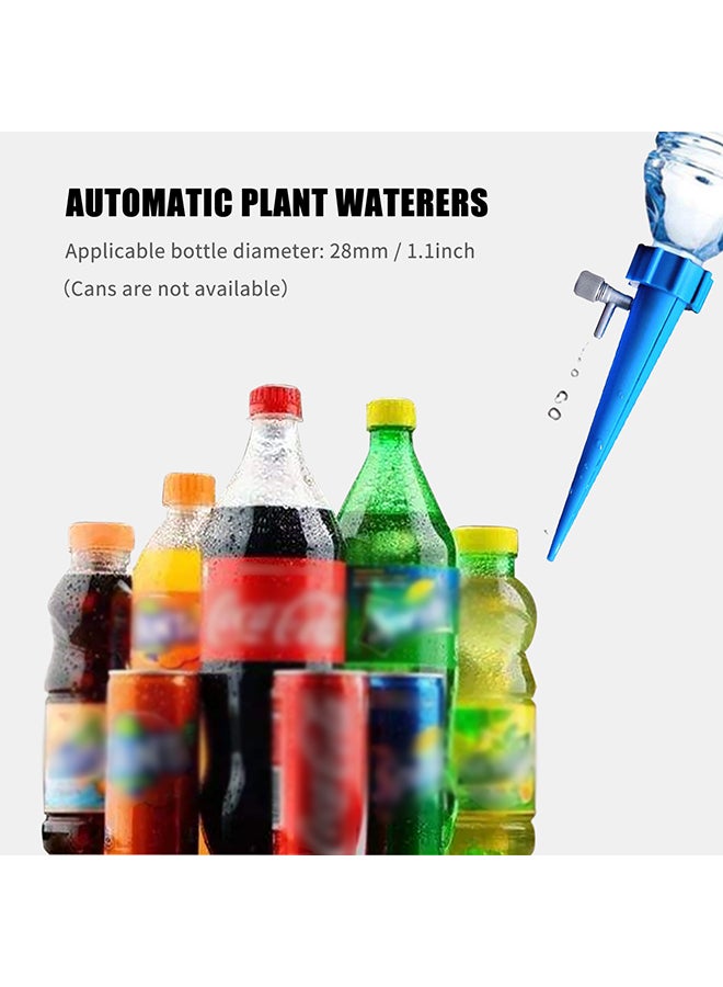 12-Piece Automatic Plant Waterer Devices Set Green/Blue