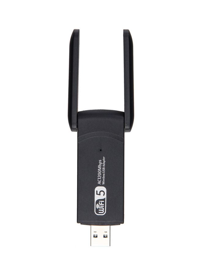 Dual Band Wireless USB Adapter Black