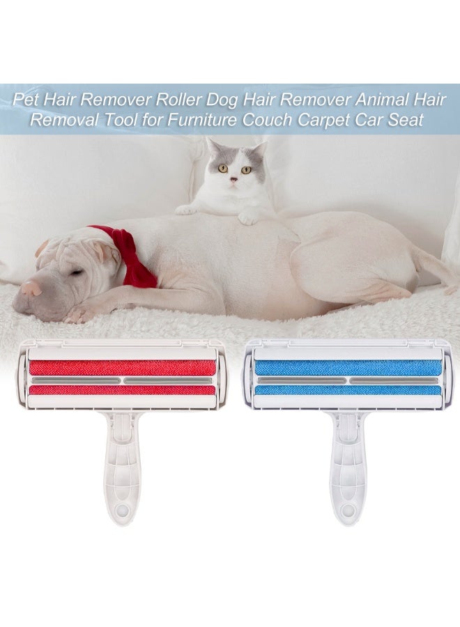 Pet Hair Remover Roller Blue/White 20 x 19cm