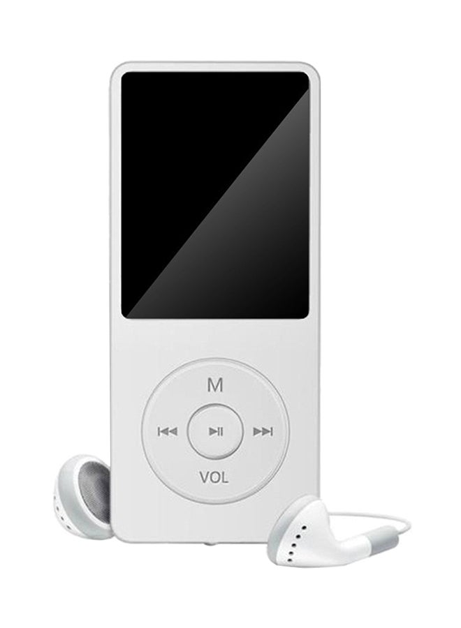 Portable MP3 Music Player With Headset H31410-W_JX White