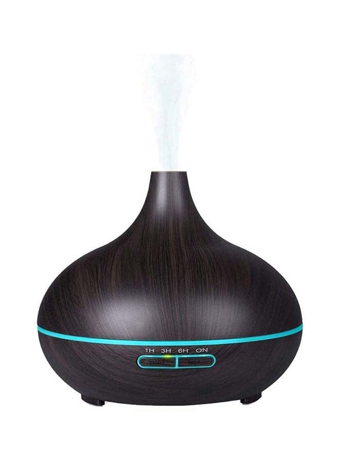 Dark Wood Grain Essential Humidifier 10W Black
