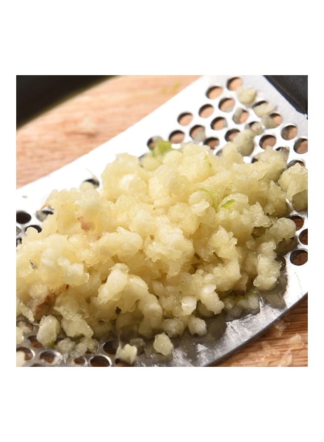 Garlic Rocker Press Silver/Black 11.5x7.5x6.0centimeter