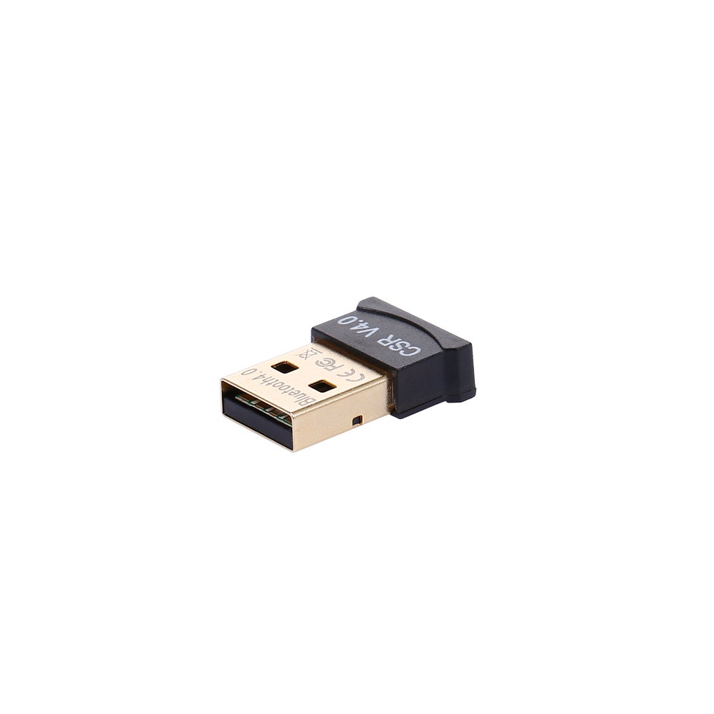 CSR4.0 USB Bluetooth Dongle Audio Receiver Transmitter Black