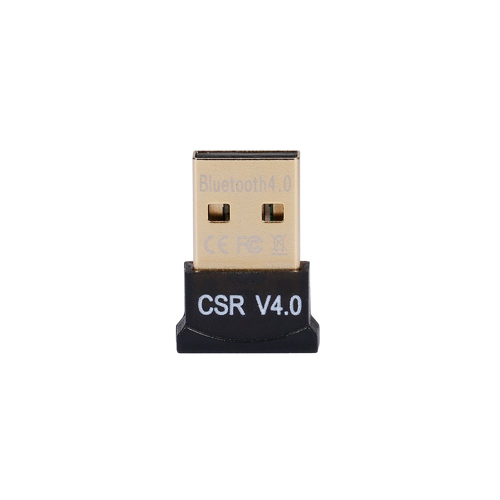 CSR4.0 USB Bluetooth Dongle Audio Receiver Transmitter Black