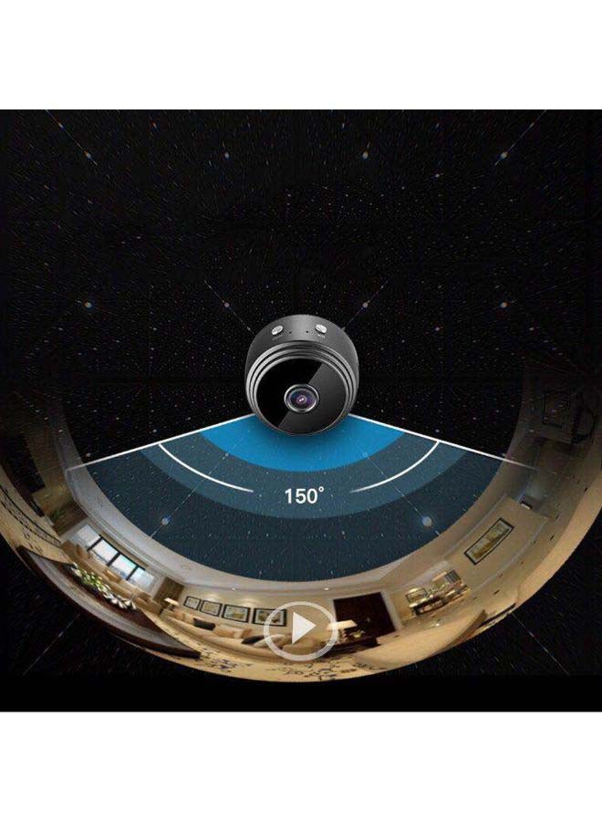 Mini WIFI Camera Outdoor Portable Metal Cameras Light Weight Night-Vision 1080P Loop Recording Cam with Holder