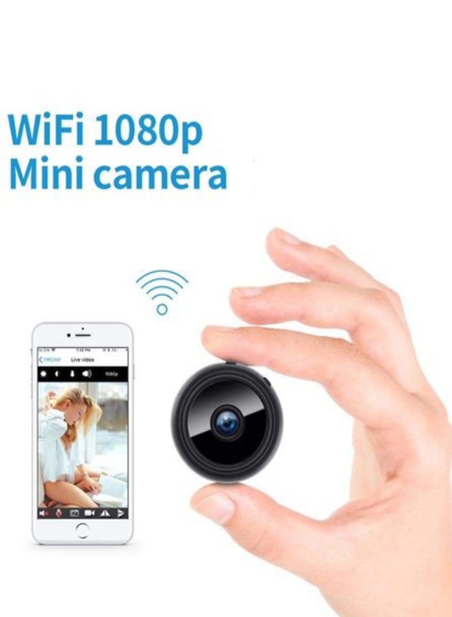 Mini WIFI Camera Outdoor Portable Metal Cameras Light Weight Night-Vision 1080P Loop Recording Cam with Holder