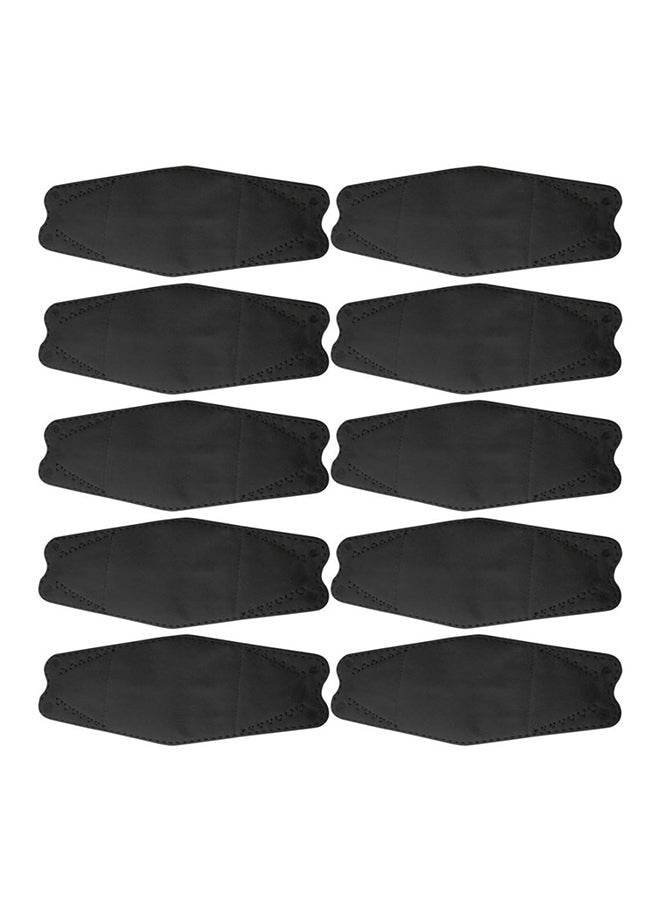 Pack Of 10 Pieces N95 Mask Black For Adults