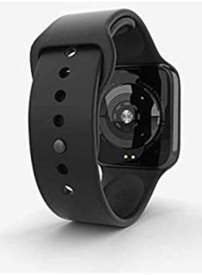 Waterproof Smart Watch With Replacement Strap Black