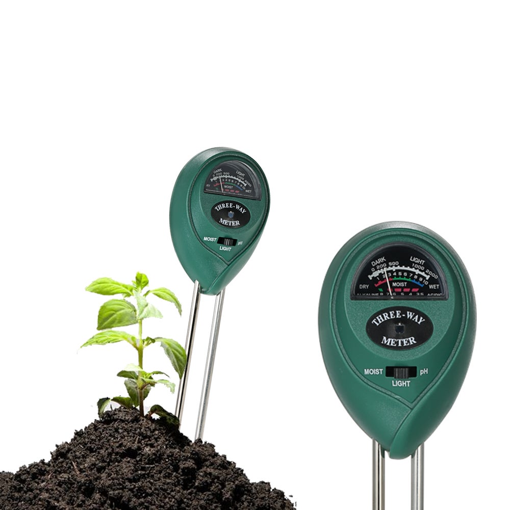 3-In-1 Multifunctional Soil Health Testing Meter Green 33.00X3.50X10.50cm