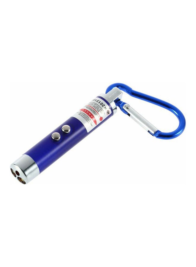LED Laser Pen Pointer With Flashlight Torch purple