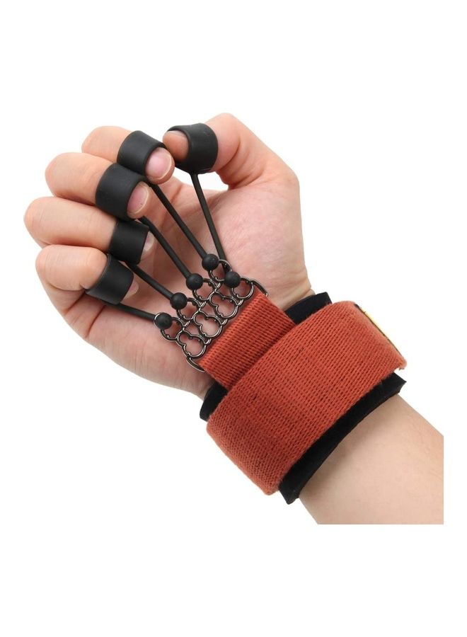 Finger And Hand Extensor Exerciser Trainer With Resistance Band