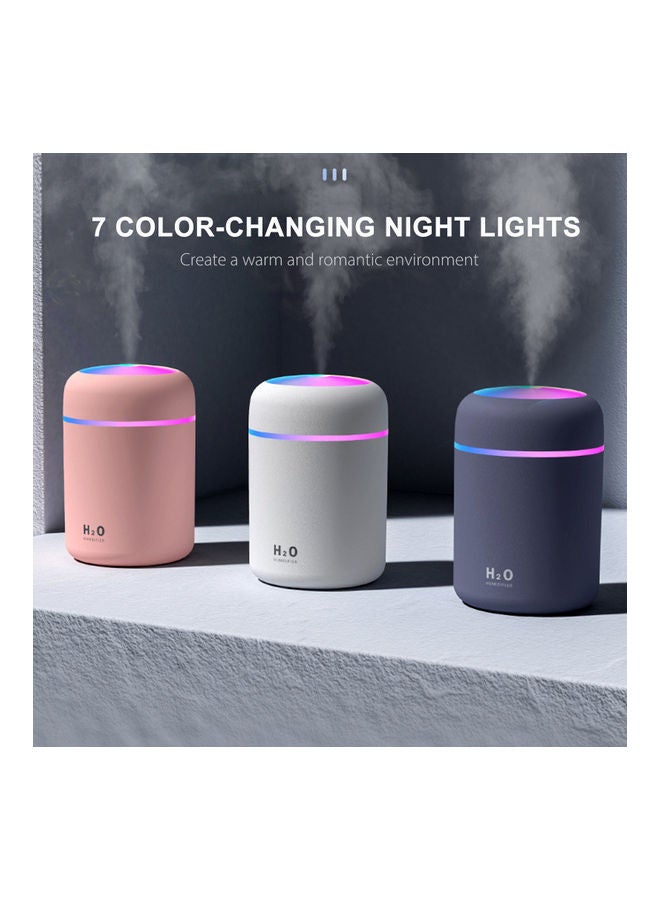 USB Colorful Cup Car Humidifier White