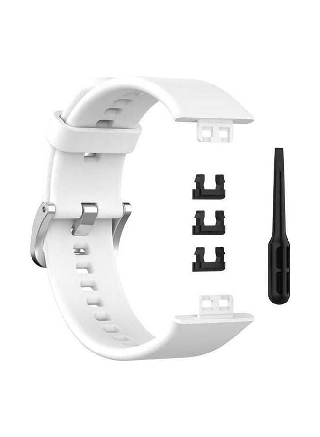 Replacement Band For Huawei Watch Fit White