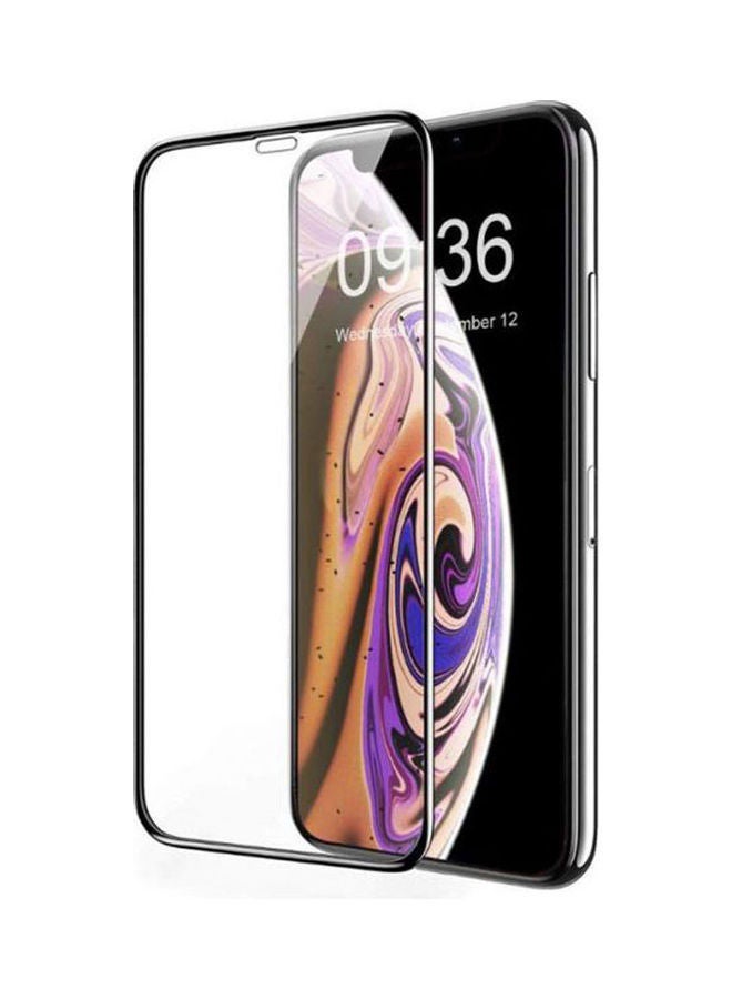 Glass Screen Protector Compatible With Iphone Xs Max / Iphone 11 Pro Max Full Protection Durable Tempered Glass Screen Black