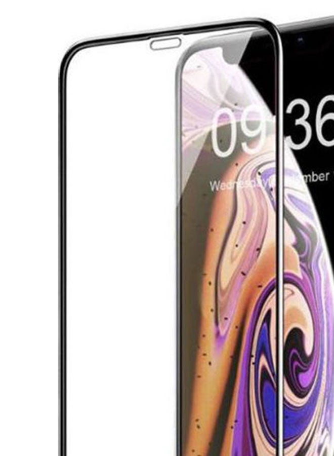 Glass Screen Protector Compatible With Iphone Xs Max / Iphone 11 Pro Max Full Protection Durable Tempered Glass Screen Black