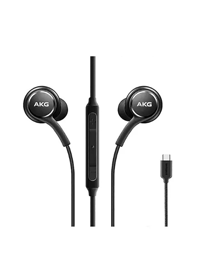 AKG Type-C In-Ear Earphone With Microphone Black