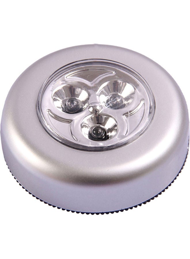 Portable Mini Round LED Bright Light White