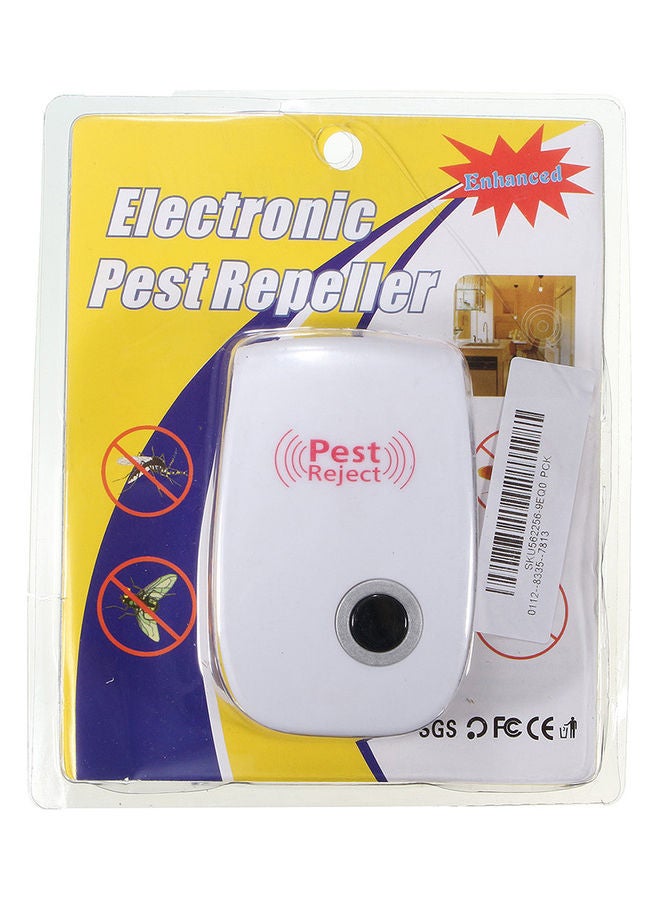 Multi-Function Ultrasonic Pest Repeller White
