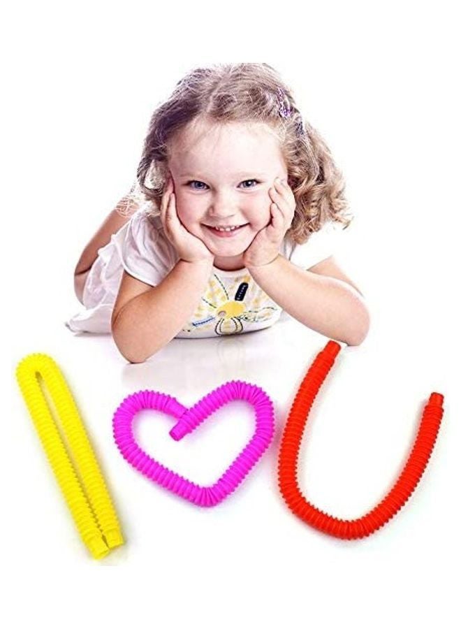 Pack Of 6 Pop Tubes Sensory Toy