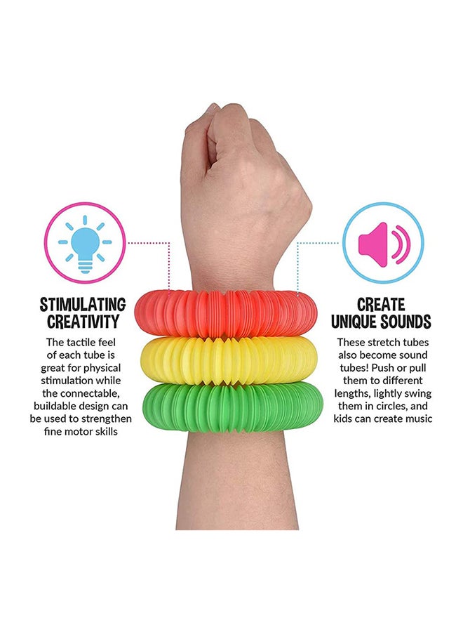 Pack Of 6 Pop Tubes Sensory Toy