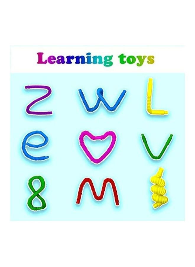 Pack Of 6 Pop Tubes Sensory Toy