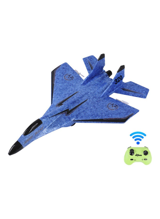 RC Airplane with Light and Remote Control