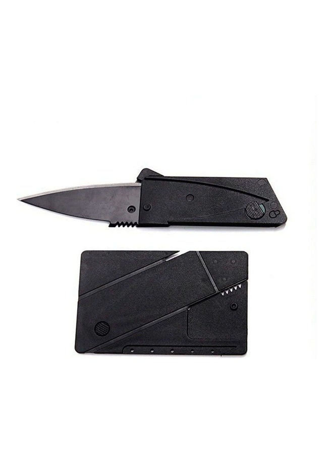 Folding Fruit Knife Black 8x6x2cm