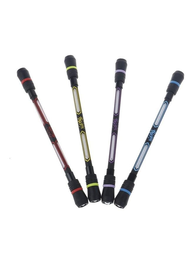 4-Piece Finger Rolling Pen with Weighted Ball Multicolour