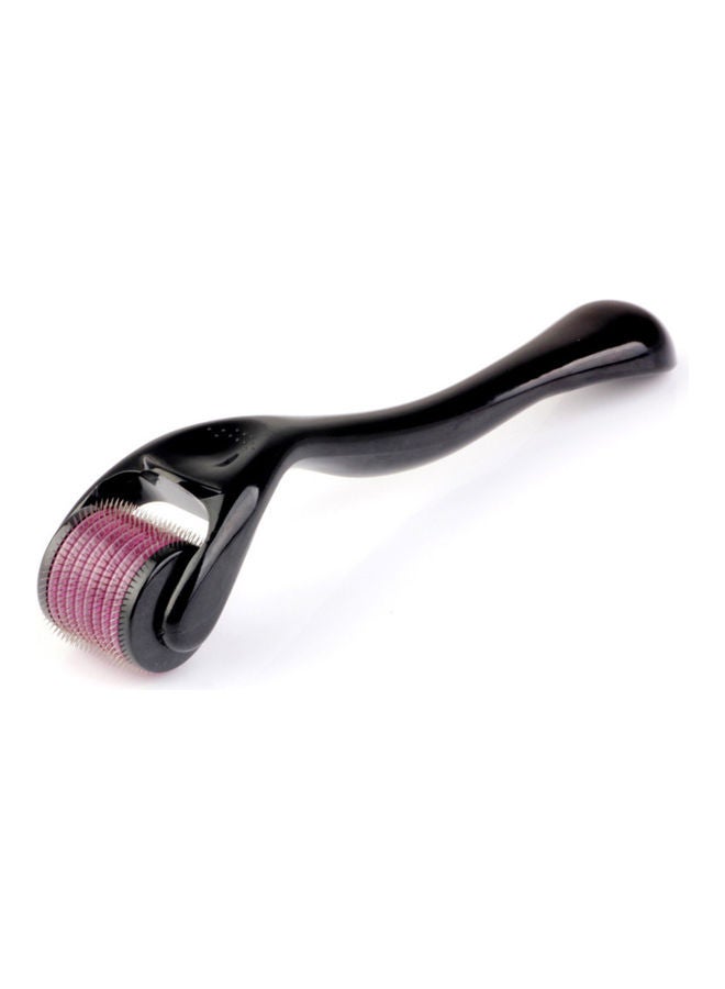 Micro-Needle Roller For Hair Regrowth and Beard Growth Black/Pink