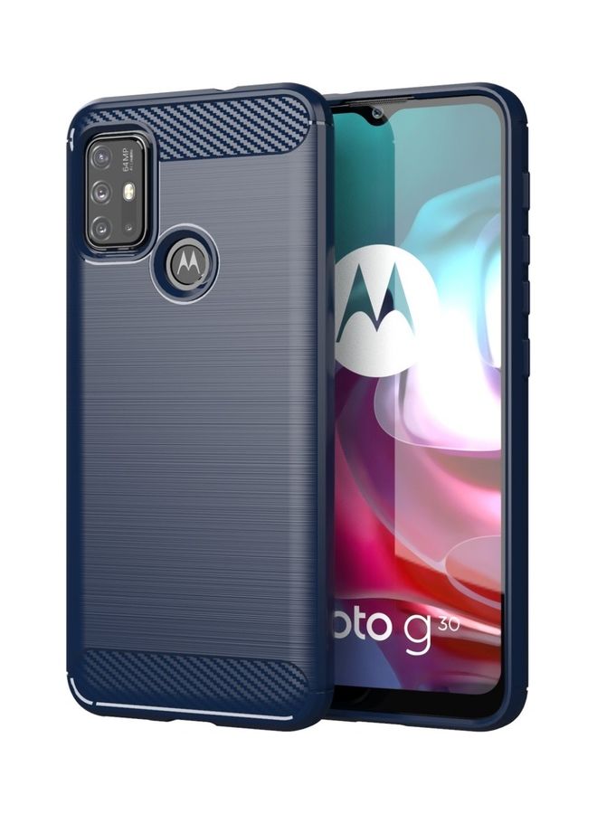 Protective Case Cover for Motorola Moto G30 Blue