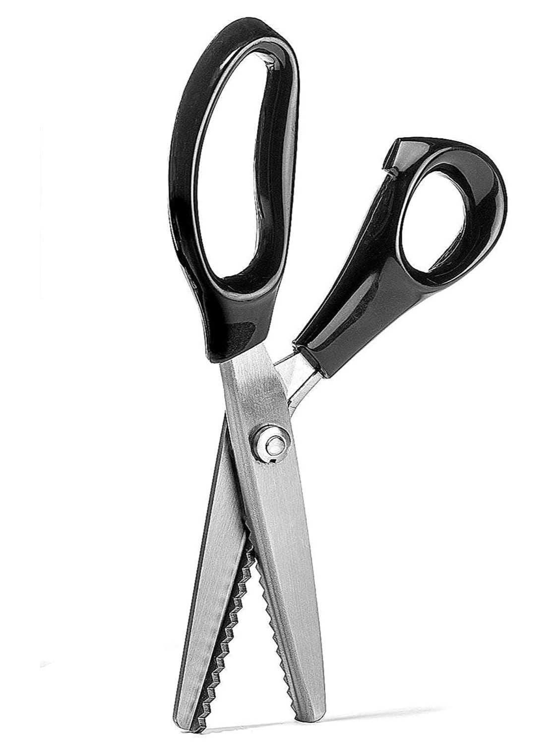 Pinking Shear 5 mm Triangle Serrated Edges Stainless Steel Zig Zag Scissor Professional Tailor/Dressmaking Sewing Tool for Fabric Cloth Lace Paper